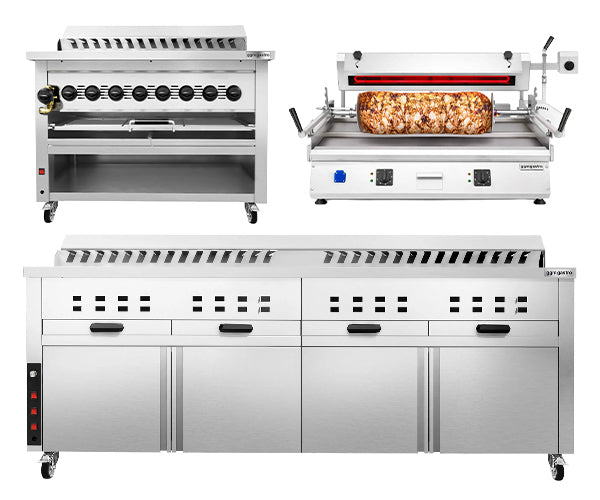 Mobil - Pişirme ve Izgara İstasyonları