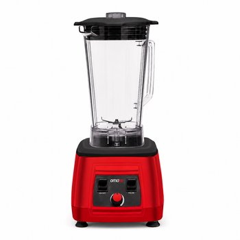 Buz Kırıcı Manuel Bar Blender - 3 Lt - 2,2 kW - Kırmızı