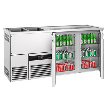 Bira Tezgahı - 1950x700mm - 2 Kapılı