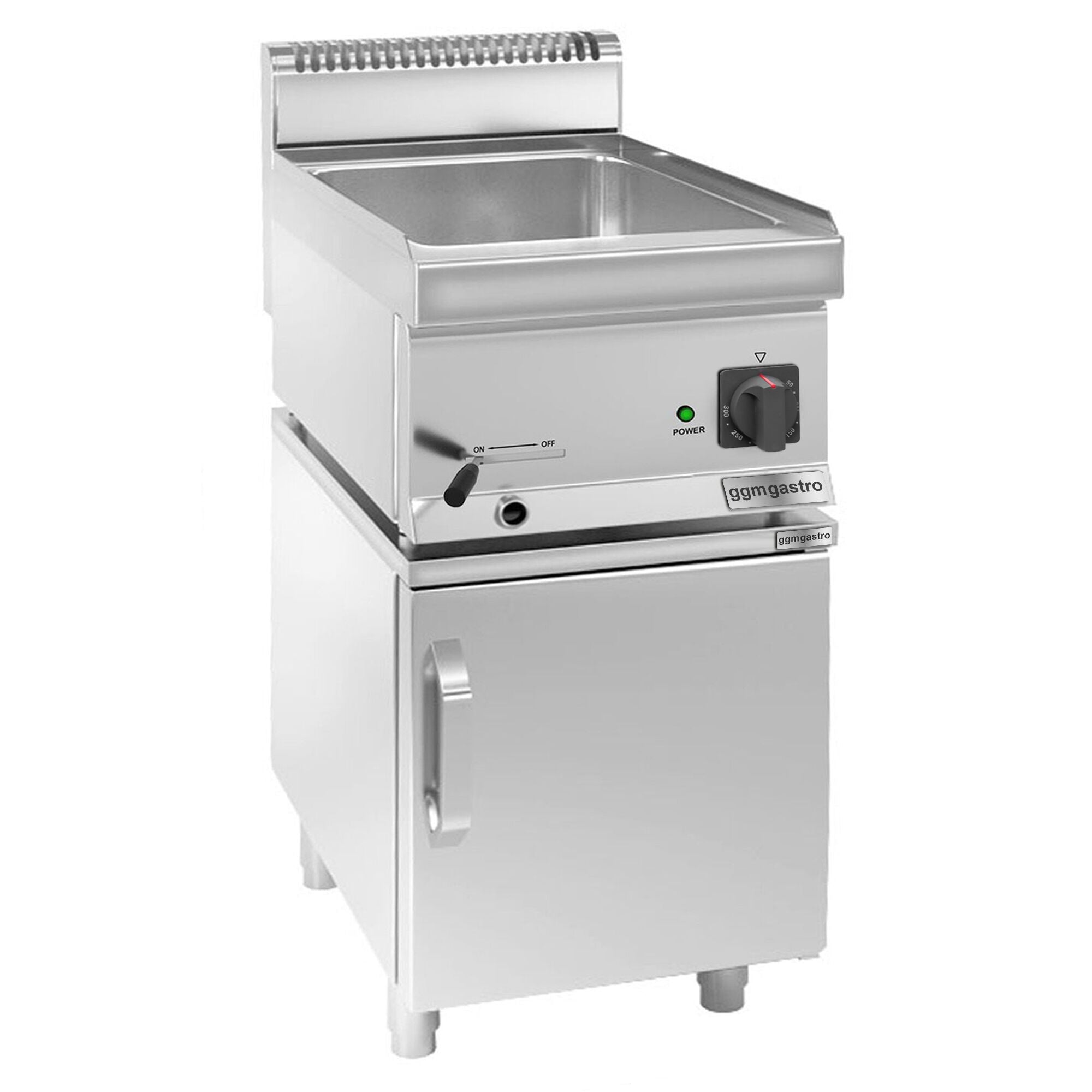 Elektrikli Benmari - 1,2 kW - 1x GN 1/3 & GN 1x 1/2 - 1 Kapılı Alt Stand Dahil