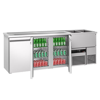 Bira Tezgahı - 2500x700mm - 3 Kapılı