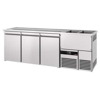 Bira Tezgahı - 2500x700mm - 3 Kapılı
