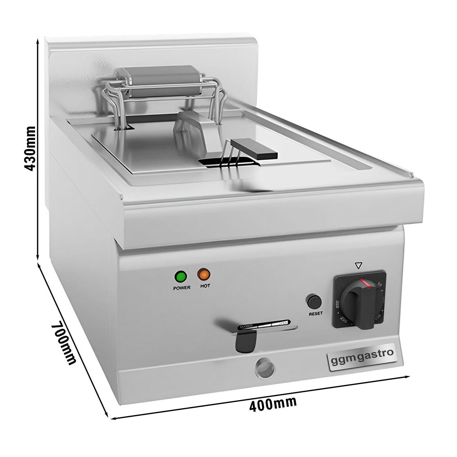 Elektrikli Fritöz - 10 Litre - 9 kW