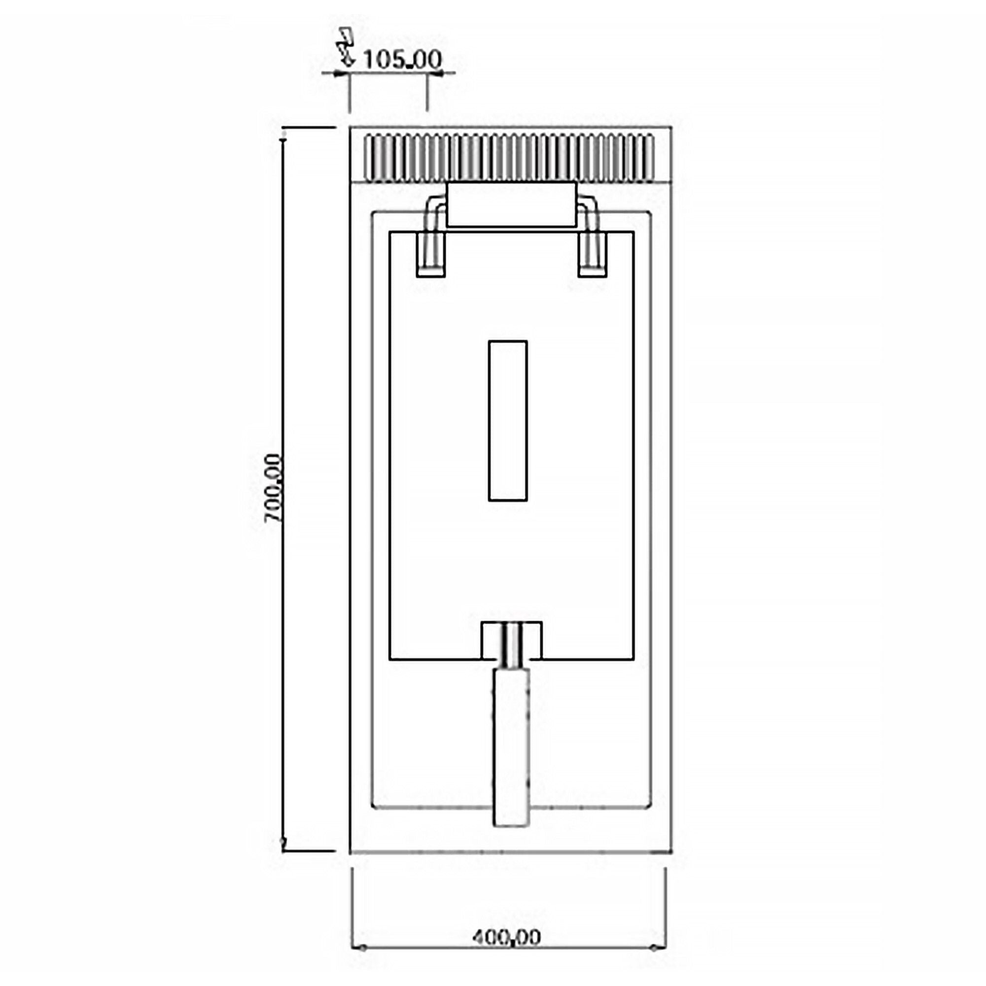 Elektrikli Fritöz - 10 Lt. - 9 kW- 1 Kapılı Alt Stand Dahil