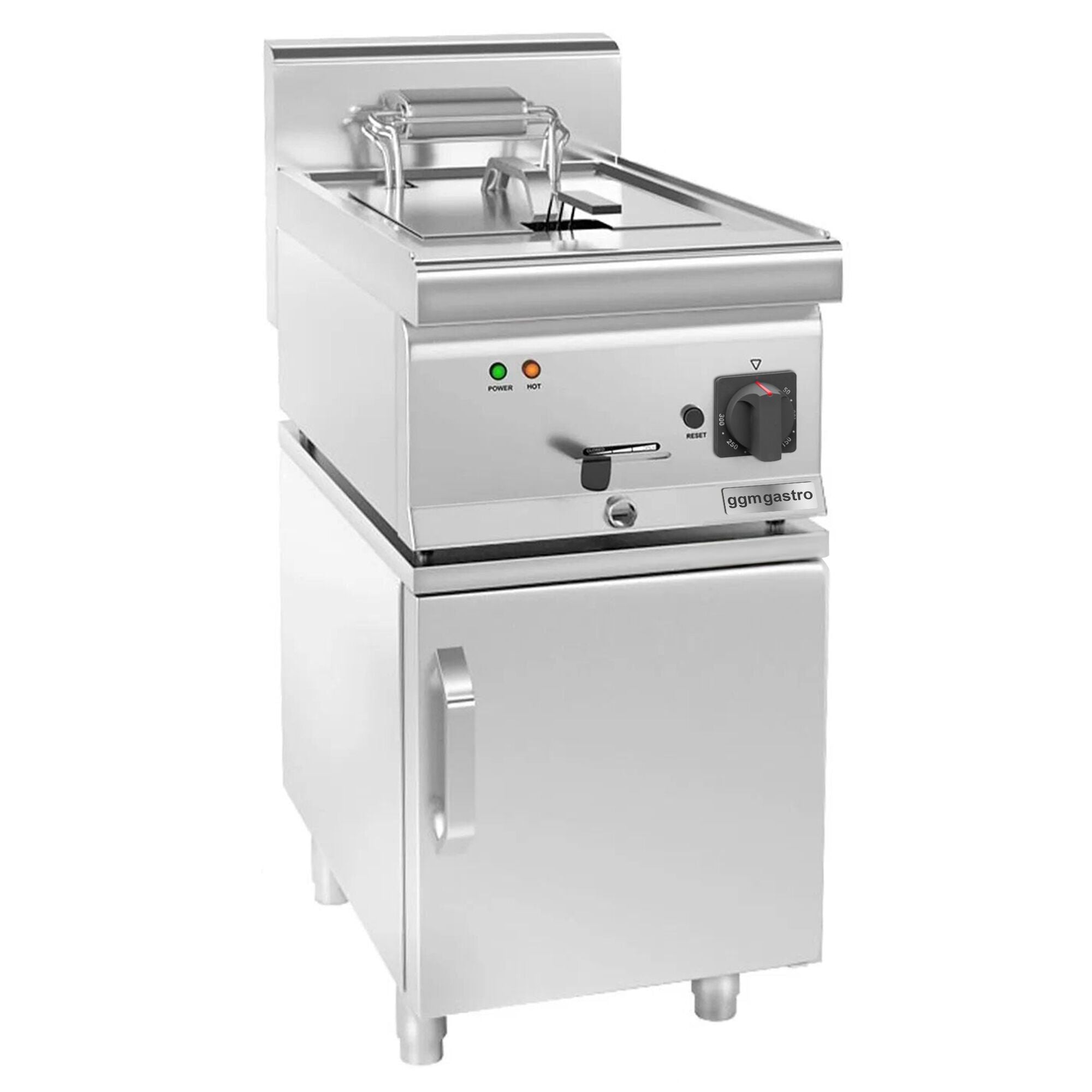 Elektrikli Fritöz - 10 Lt. - 9 kW - 1 Kapılı Alt Stand Dahil