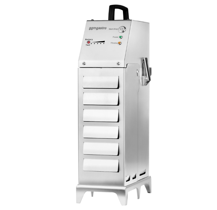 20 Litre ve üzeri Fritözler için Taşınabilir Akülü Kızartma Yağı Filtresi- 80 Litre/Dakika