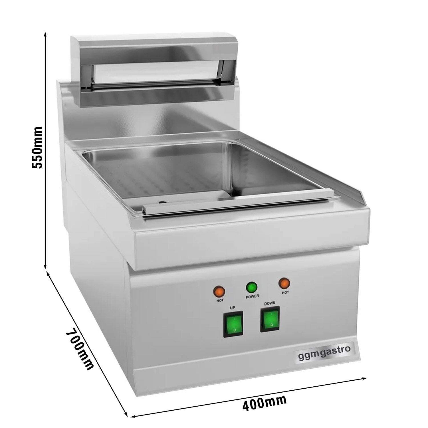 Patates Dinlendirme Ünitesi - 1,17 kW - 1xGN1/1