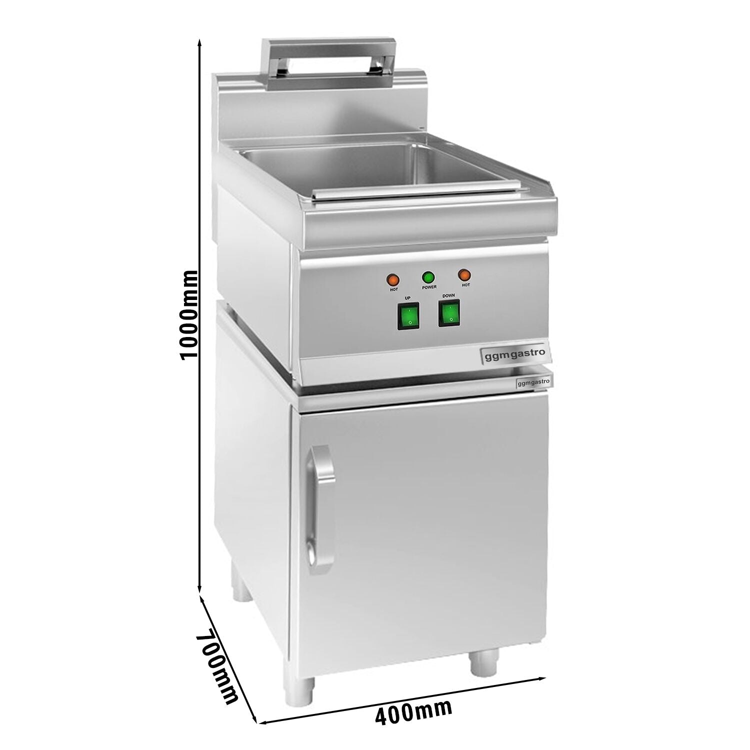 Patates Dinlendirme Ünitesi - 1,17 kW - 1x GN 1/1 - 1 Kapılı Alt Stand Dahil