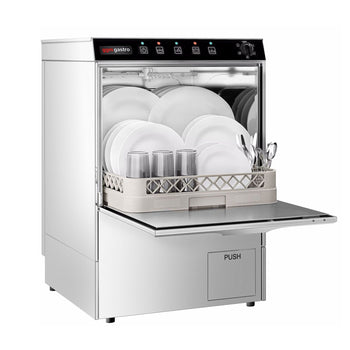 Bulaşık Makinesi - 3,55 kW - Tahliye, Parlatıcı ve Deterjan Pompalı