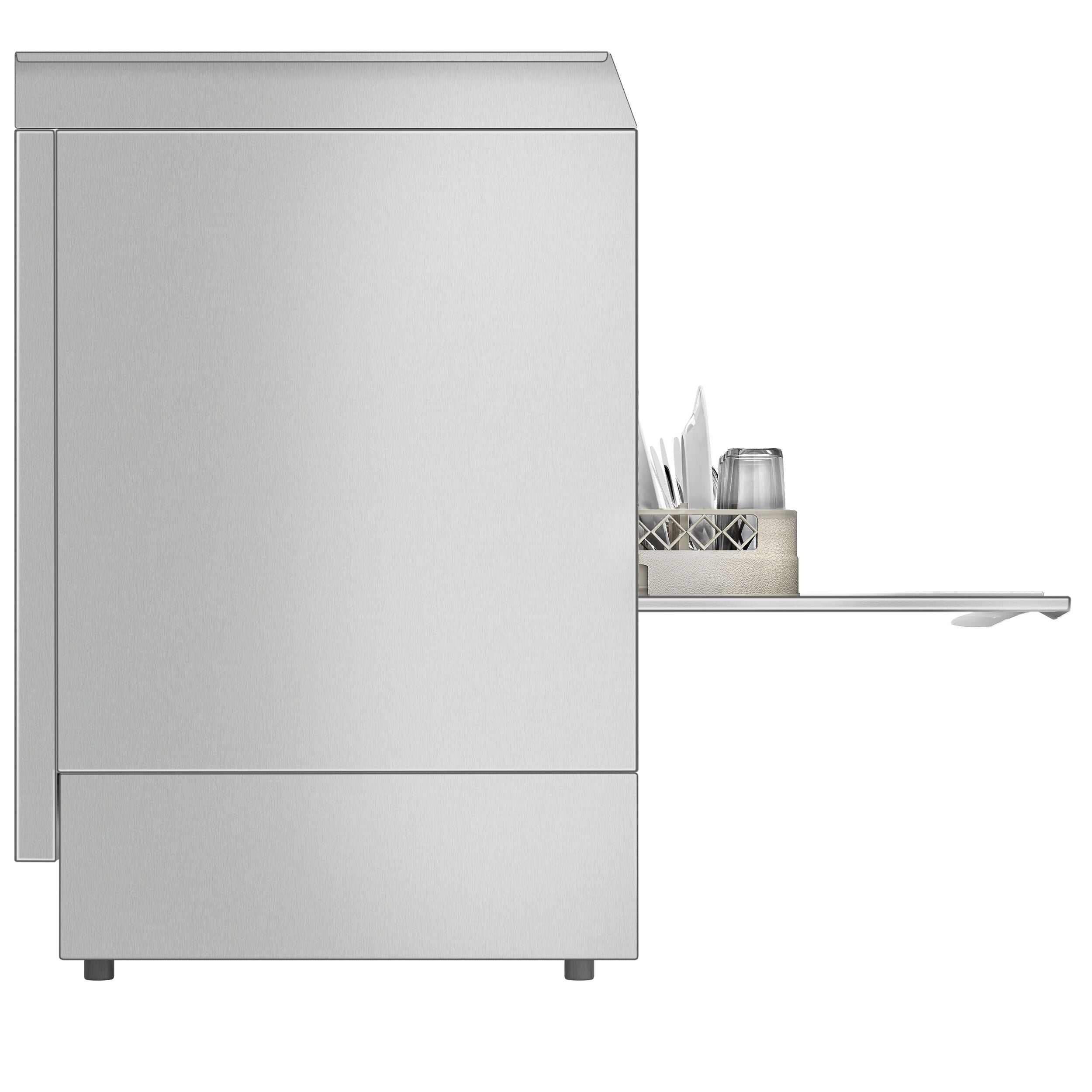 Bulaşık Makinesi - 3,55 kW - Tahliye, Parlatıcı ve Deterjan Pompalı