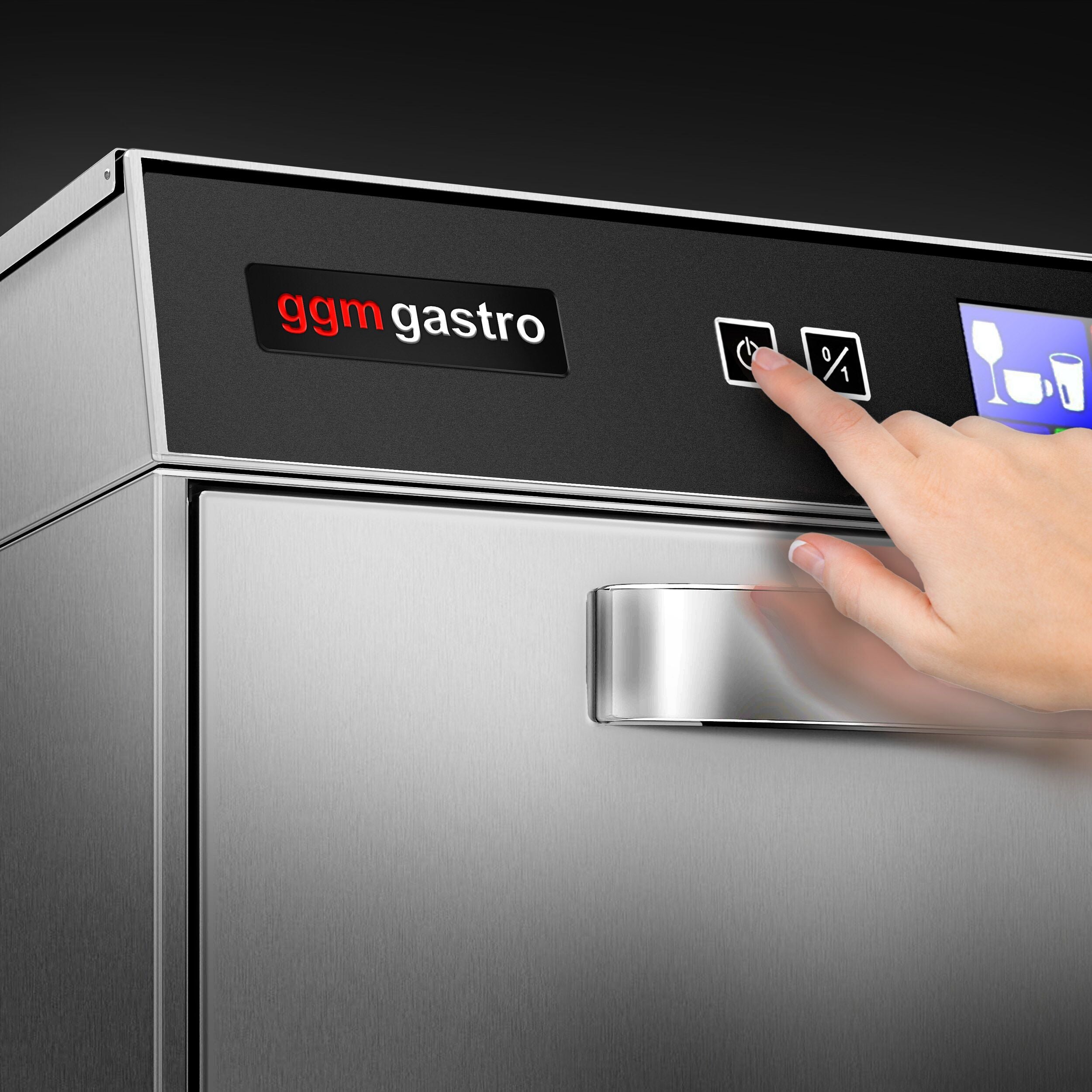 Çift Cidarlı Bulaşık Makinesi - Dijital - 3,55 kW - Deterjan, Parlatıcı ve Tahliye Pompalı
