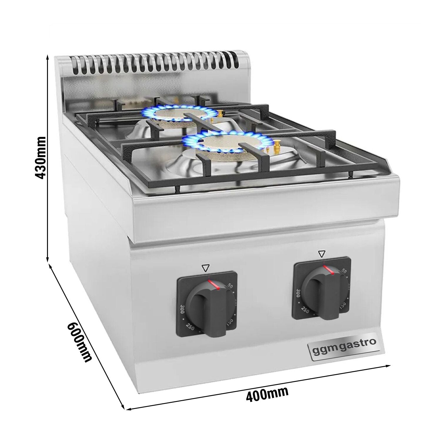 Gazlı Ocak - 7 kW - 2 Gözlü