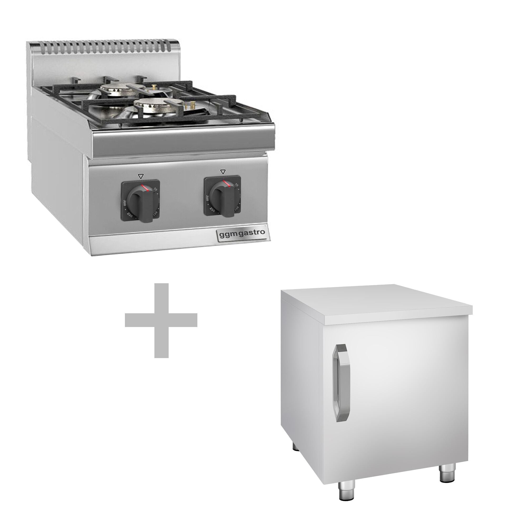 Gazlı Ocak - 7 kW - 2 Gözlü - 1 Kapılı Alt Stand Dahil