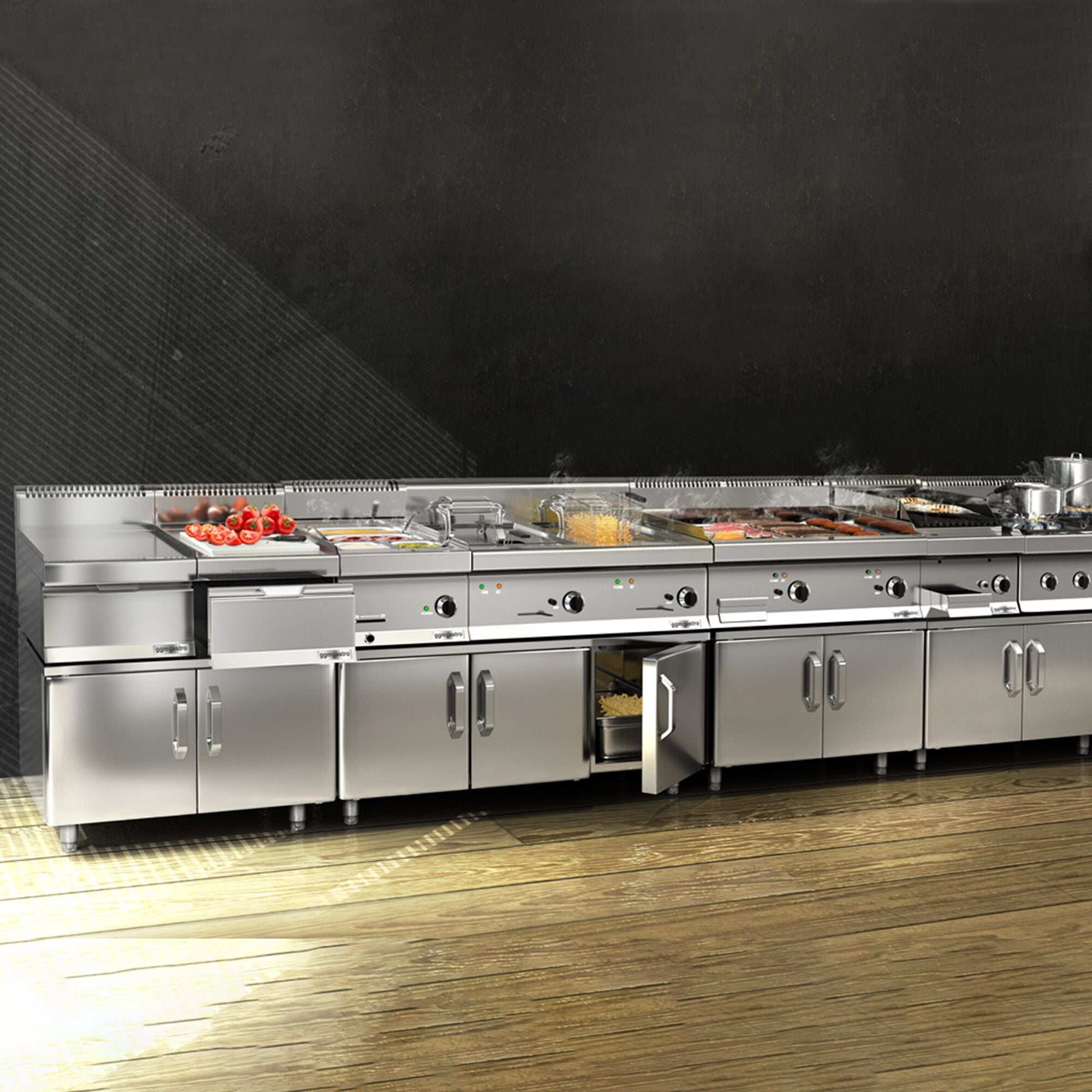 Patates Dinlendirme Ünitesi - 1,17 kW - 1x GN 1/2