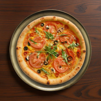 Pizza Tabağı - Porselen - Ø 310 mm - Pırıltılı Bej - (12 adet)