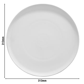 Pizza Tabağı - Porselen - Ø 310 mm - Beyaz - (12 adet)