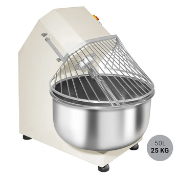 Hamur Yoğurma Makinesi - 50 Lt. / 25 Kg - Sabit Hazneli - 230 V