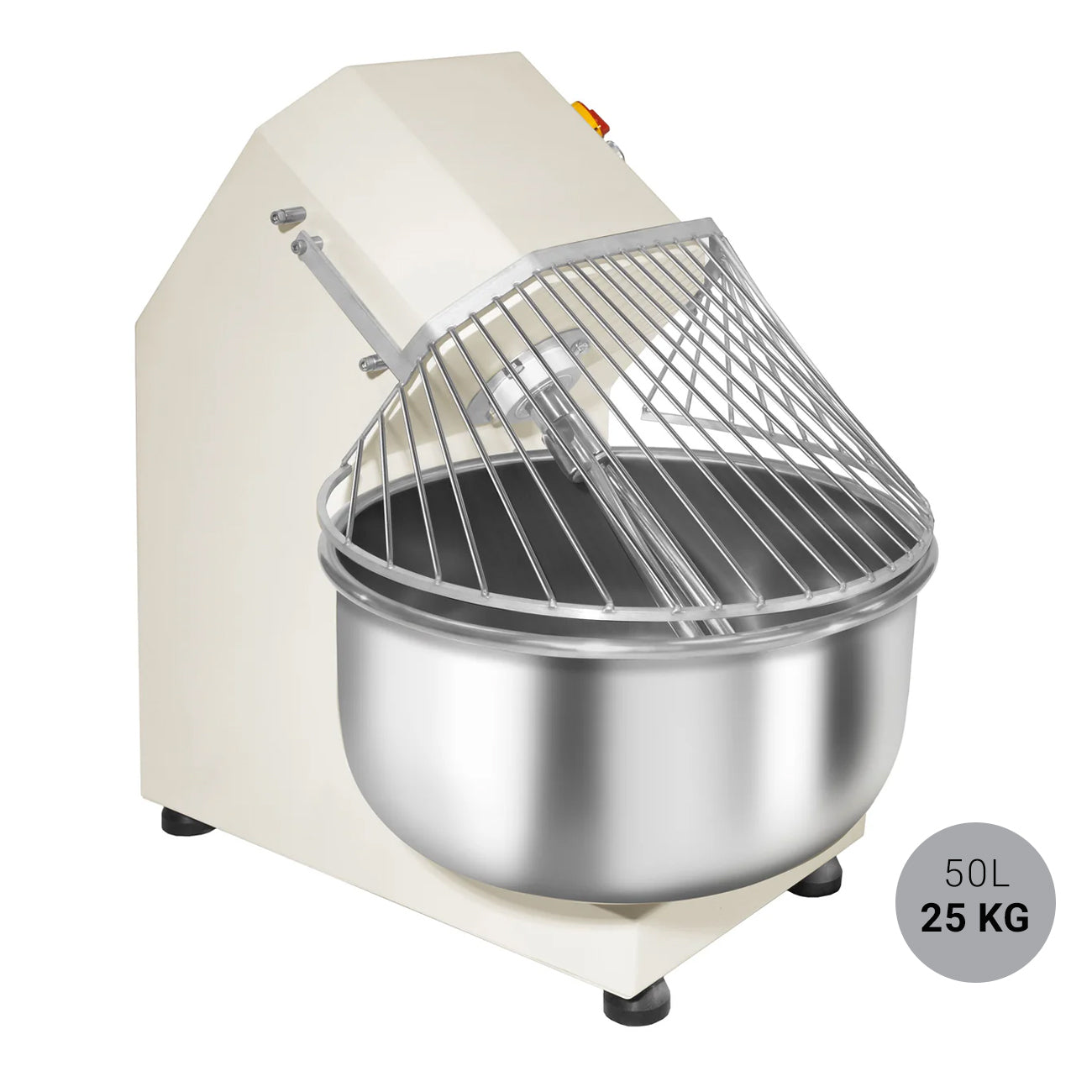 Hamur Yoğurma Makinesi - 50 litre / 25 Kg - Sabit Hazneli - 400 V