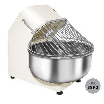 Hamur Yoğurma Makinesi - 80 Lt. / 35 Kg - Sabit Hazneli - 230 V