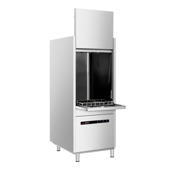 Çift Cidarlı Tencere Yıkama Makinesi - 16,7 kW - Deterjan ve Tahliye Pompası ile