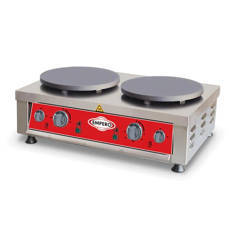 Elektrikli Classico Krep Makinesi - 2 x 40 Ø