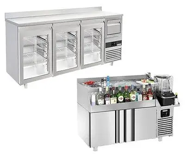 Bar & Meşrubat Tezgah Tipi Buzdolapları