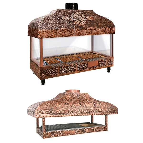 Odun Kömürlü Bakır Izgaralar