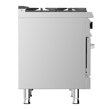 Fırınlı Kuzine - 45kW - 6 Gözlü - Fırınlı - Gazlı Fırın Statik - 6kW