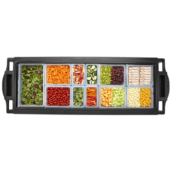 Polipropilen GN Küvet 1/2 - Yarı Saydam - Yükseklik: 100 mm | CAMBRO - (6 adet)