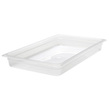 Polipropilen GN Küvet 1/1 - Yarı Saydam - Yükseklik: 65 mm | CAMBRO - (6 Adet)
