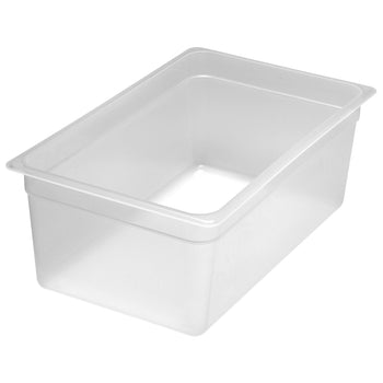 Polipropilen GN Küvet 1/1 - Yarı Saydam - Yükseklik: 200 mm | CAMBRO - (6 adet)
