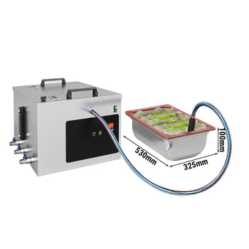 GN Küvetleri için Vakum Cihazı - 10m³/sa - 400 Watt + Vac-Norm Küvet 1/1-100 Gn