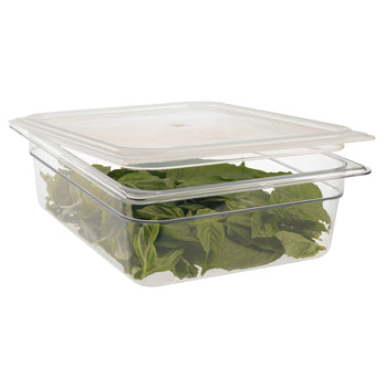 Polipropilen GN Kapak 1/2 - Hava Geçirmez - Yarı Saydam | CAMBRO - (6 adet)