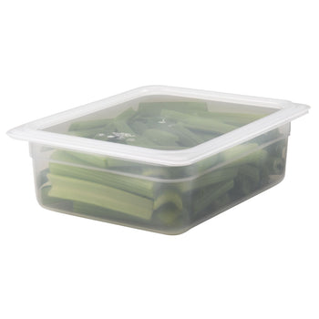 Polipropilen GN Kapak 1/2 - Hava Geçirmez - Yarı Saydam | CAMBRO - (6 adet)