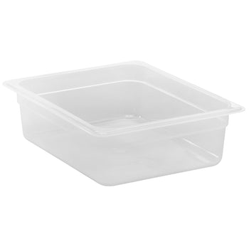 Polipropilen GN Küvet 1/2 - Yarı Saydam - Yükseklik: 100 mm | CAMBRO - (6 adet)