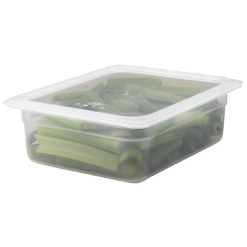 Polipropilen GN Küvet 1/2 - Yarı Saydam - Yükseklik: 100 mm | CAMBRO - (6 adet)
