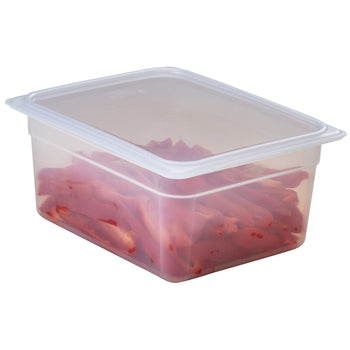 Polipropilen GN Küvet 1/2 - Yarı Saydam - Yükseklik: 150 mm | CAMBRO - (6 adet)