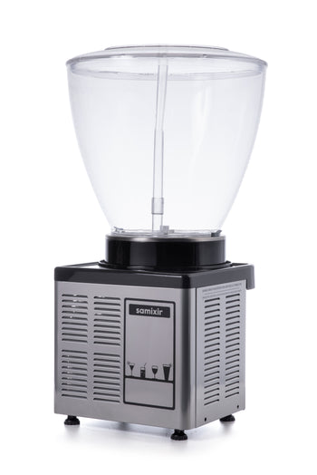 Panaromik Dijital Soğuk İçecek Dispenseri, 40 Lt. - Inox - Samixir