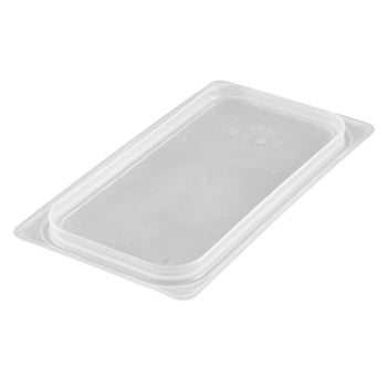Polipropilen GN Kapak 1/3 - Hava Geçirmez - Yarı Saydam | CAMBRO - (6 adet)