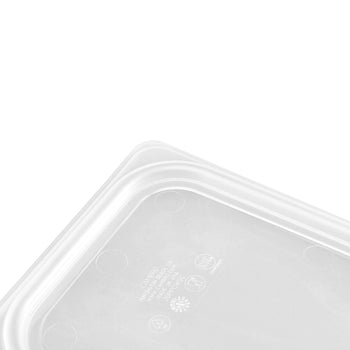 Polipropilen GN Kapak 1/3 - Hava Geçirmez - Yarı Saydam | CAMBRO - (6 adet)
