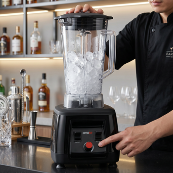 Buz Kırıcı Manuel Bar Blender - 3 Lt -  2,2 kW - Siyah