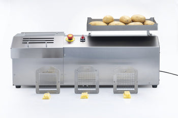 Elektrikli Patates Dilimleme Makinesi - 940x300mm - Cancan