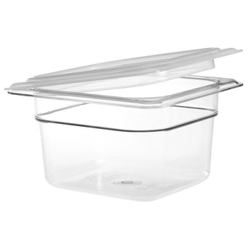 Polipropilen GN Kapak 1/6 - Hava Geçirmez - Yarı Saydam | CAMBRO - (6 adet)