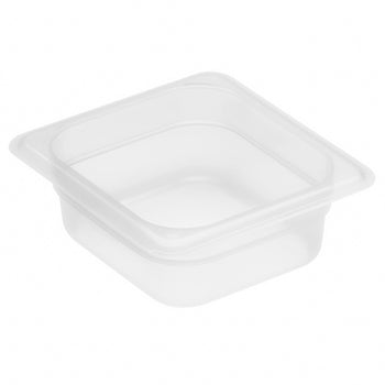 Polipropilen GN Küvet 1/6 - Yarı Saydam - Yükseklik: 65 mm | CAMBRO - (6 adet)
