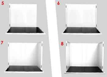 Derin Dondurucu Oda -2100x2100mm - 6,1m³ - Perde dahil