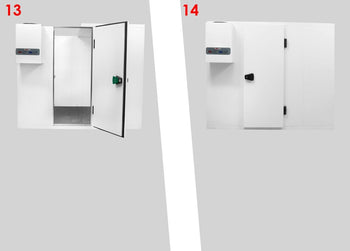 Derin Dondurucu Oda -2100x2100mm - 6,1m³ - Perde dahil