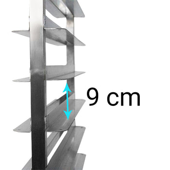 İkili Tepsi Taşıma Arabası - 30 EN 60 x 40