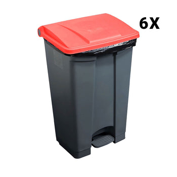 Pedallı Çöp Kutusu - 87 Lt. | CAMBRO - (6 Adet)