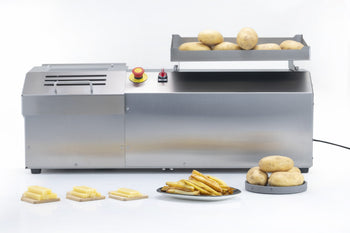 Elektrikli Patates Dilimleme Makinesi - 940x300mm - Cancan