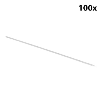 Krom Paslanmaz Kare Et Şişi - 500 mm - (100 Adet) - Alba